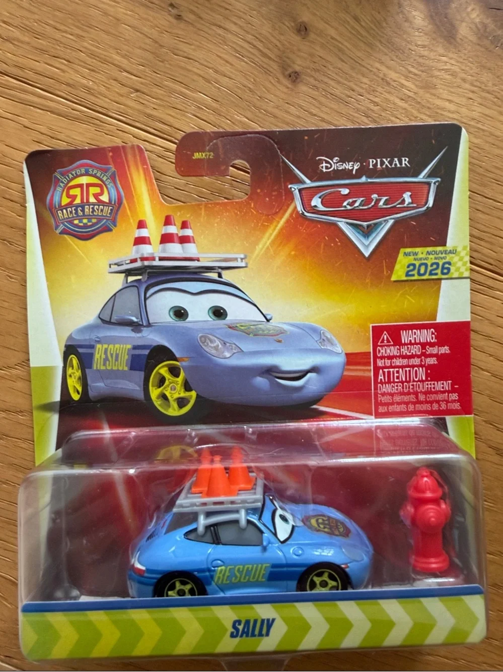 Disney Pixar Cars Sally Rescue Blue Die-Cast Toy Car